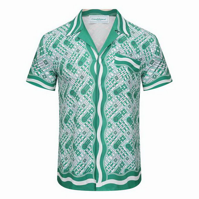 Casablanca Shirt Short Slv Mens ID:20230310-55